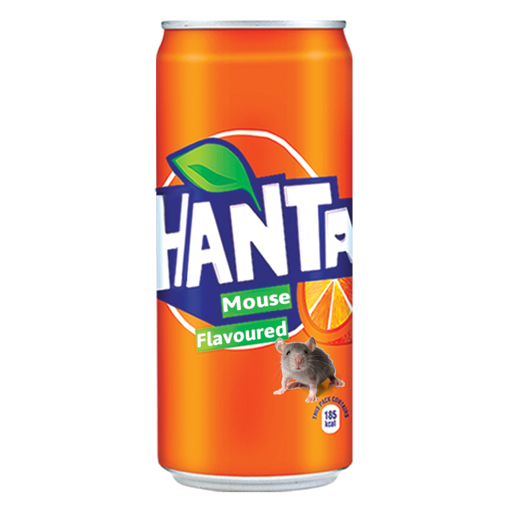 Hanta - Mouse Flavoured (Fanta can)